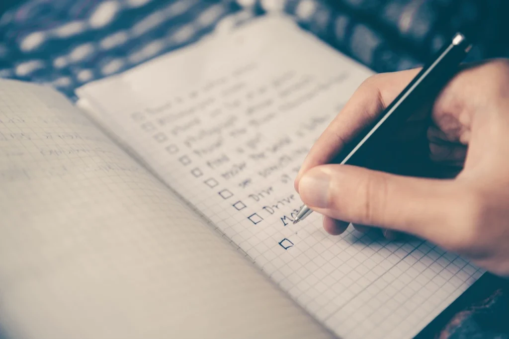 agenda penna mano