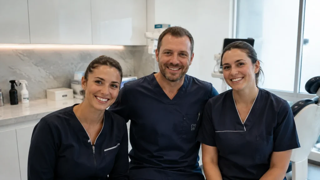 Team studio dentistico indipendente, vantaggio competitivo rispetto alle catene odontoiatriche